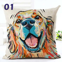 Dog Printed Cushion Cover (21 Variants) Special FREE Offer