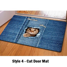 Cat / Dog Print Anti-Slip Door Mat