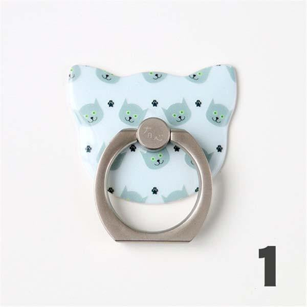 Cat Themed 360° Mobile Ring Stand (18 Variants)