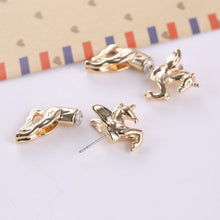 Boucles D'oreilles Licorne - Couleur OR