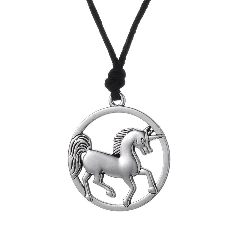 Collier pendentif Licorne